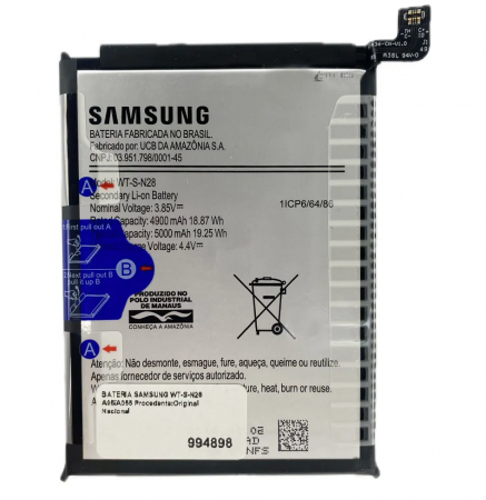 Acumulatori Pentru Samsung - Acumulator SAMSUNG A05 / A055 WT-S-N28 Li-Ion 5000mAh SERVICE PACK