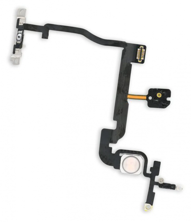 Piese IPHONE - Banda flex cu Buton pornire si Blitz pentru camera spate COMPATIBIL Cu IPHONE 11 PRO MAX