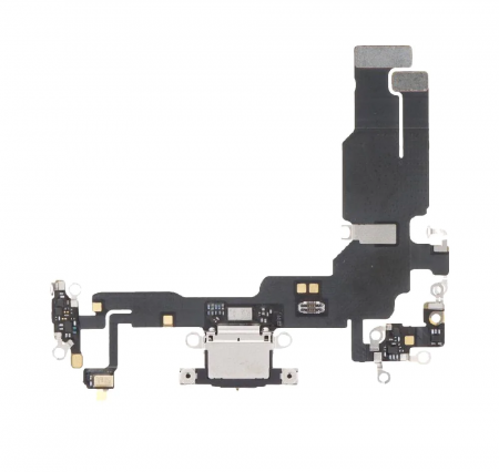 Piese IPHONE - Banda flex Incarcare COMPATIBIL cu IPHONE 15 - Negru