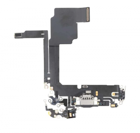 Piese IPHONE - Banda flex Incarcare COMPATIBIL cu IPHONE 15 Pro - Negru