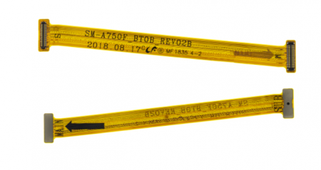 Piese SAMSUNG - Banda Flex incarcare pentru placa de baza SAMSUNG A750 / A7 2018 - SERVICE PACK