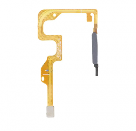 Piese COMPATIBILE CU HUAWEI - Buton cu banda flex si senzor amprenta COMPATIBIL cu HONOR X8 5G / X6 5G / 70 LITE / X7b - NEGRU