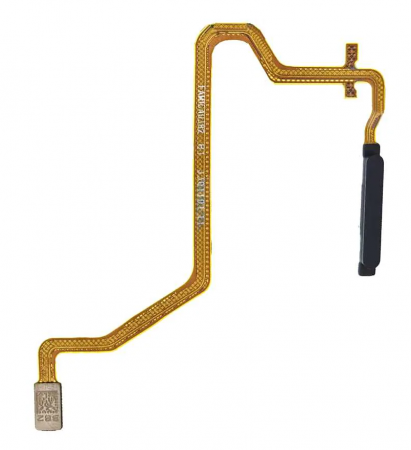 Piese OPPO - Buton cu Banda Flex si senzor Amprenta COMPATIBIL cu OPPO A98 5G - COOL BLACK