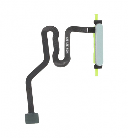 Piese SAMSUNG - Buton cu banda flex si senzor amprenta COMPATIBIL Cu SAMSUNG A16 4G / A165 - TURCOAZ