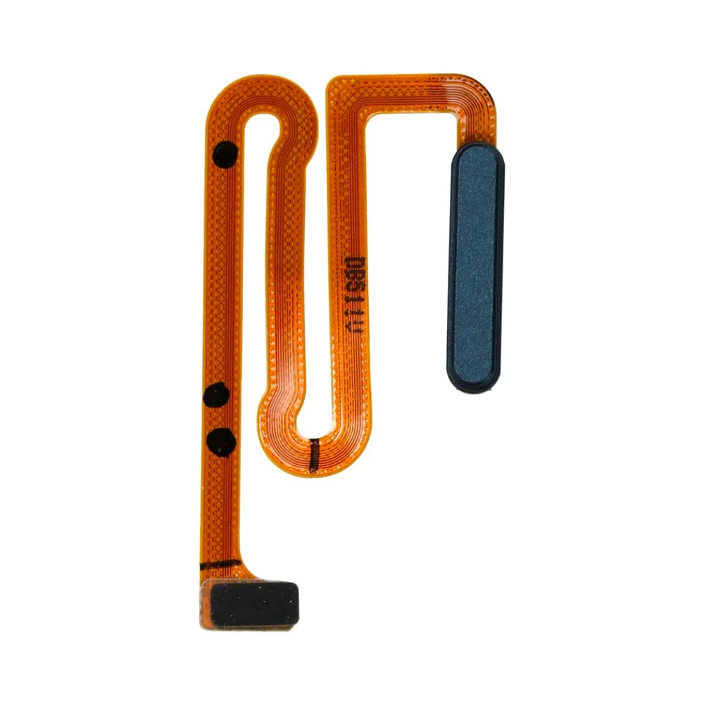 Piese SAMSUNG - Buton cu banda flex si senzor amprenta COMPATIBIL cu SAMSUNG M12 / M127 - BLACK