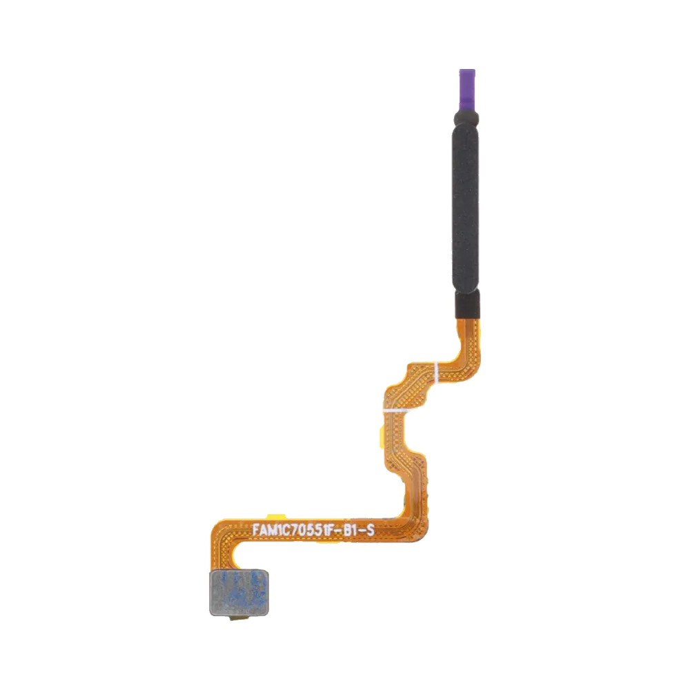 Piese XIAOMI - Buton cu banda flex si senzor amprenta COMPATIBIL cu Xiaomi Redmi 12 4G / 5G Midnight