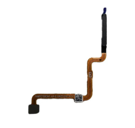Piese XIAOMI - Buton cu banda flex si senzor amprenta COMPATIBIL cu Xiaomi Redmi 15C 4G-5G / POCO C85 4G - NEGRU