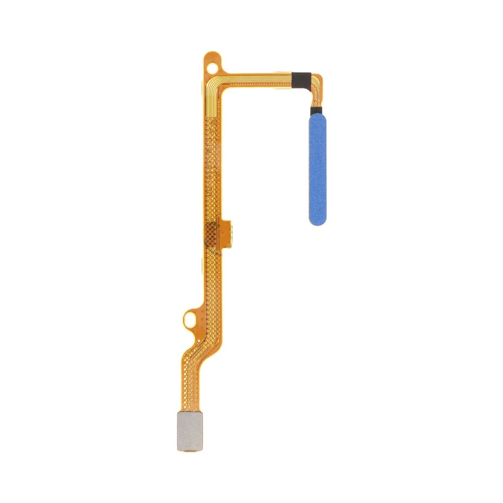 Piese COMPATIBILE CU HUAWEI - Buton cu banda flex si senzor amprenta COMPATIBIL cu HONOR X8a / 90 Lite / X8 4G - ALBASTRU