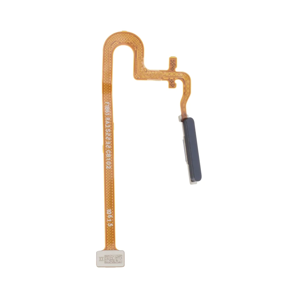 Piese OPPO - Buton cu banda flex si senzor amprenta COMPATIBIL cu OPPO A17 / A38 / A58 4G - NEGRU