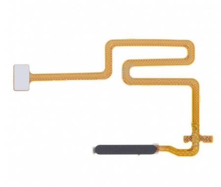 Piese OPPO - Buton cu banda flex si senzor amprenta COMPATIBIL Cu OPPO A76 4G / A96 4G - NEGRU