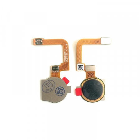 Piese REALME - Buton cu banda flex si senzor amprenta COMPATIBIL Cu REALME C25Y / C21Y - Negru