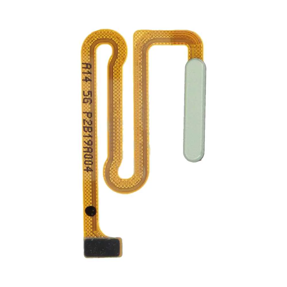 Piese SAMSUNG - Buton cu banda flex si senzor amprenta COMPATIBIL Cu SAMSUNG A14 5G / A146B - VERDE