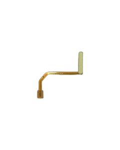 Piese SAMSUNG - Buton cu banda flex si senzor amprenta SAMSUNG A15 4G / A155F SERVICE PACK - LIME