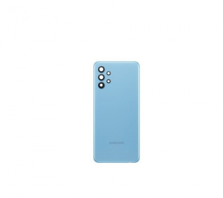 Capace spate - Capac Baterie cu geam camera SAMSUNG A32 5G / A326 Service Pack - Blue Pastel / ALBASTRU
