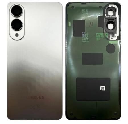 Capace spate - Capac baterie Cu Geam Camera SAMSUNG S25 EDGE / S937 Service Pack - TITANIUM SILVER
