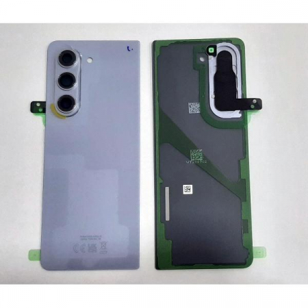 Capace spate - Capac baterie cu geam camera Samsung Z Fold 5 5G / F946B SERVICE PACK - ALBASTRU