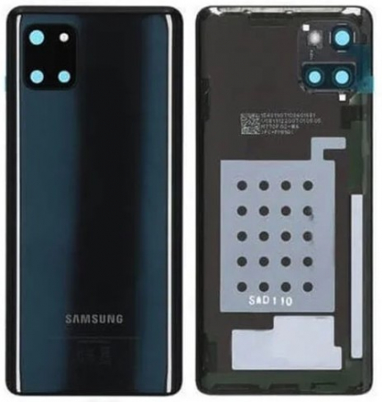 Galaxy N - Capac baterie cu geam camera SAMSUNG NOTE 10 LITE / N770 SERVICE PACK - NEGRU