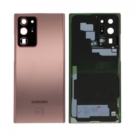 Capace spate - Capac baterie cu geam camera SAMSUNG NOTE 20 ULTRA / N986 / N985 Service-Pack - BRONZE