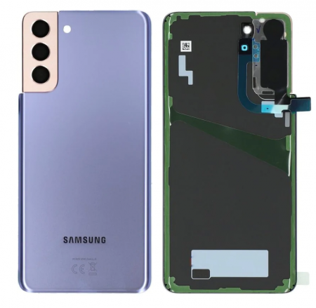 Capace spate - Capac baterie cu geam camera Samsung S21 PLUS 5G / G996 Service Pack - PHANTOM VIOLET