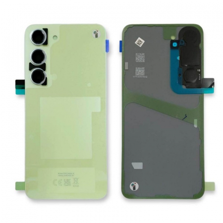 Capace spate - Capac Baterie cu Geam Camera SAMSUNG S23 5G / S911 Service Pack - LIME