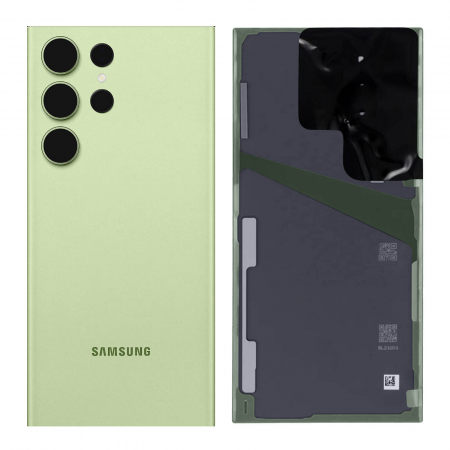 Capace spate - Capac baterie Cu Geam Camera SAMSUNG S24 Ultra 5G / S928 Service Pack - TITANIUM GREEN