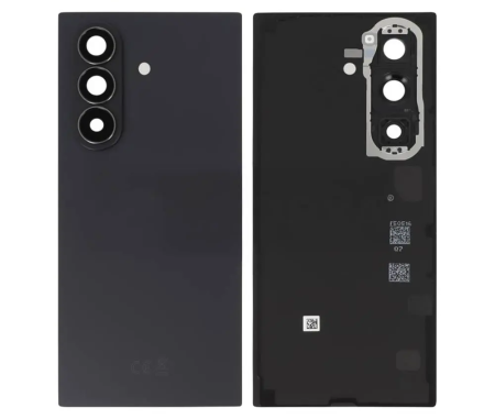Capace spate - Capac Baterie cu Geam Camera SAMSUNG Z FOLD 7 5G  / F966 Service Pack - ABSOLUTE BLACK