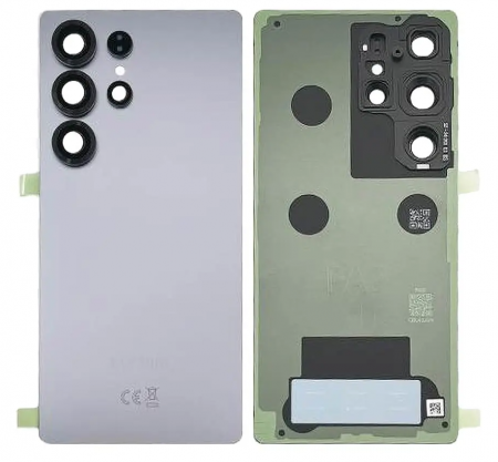 Capace spate - Capac baterie Cu Geam Camera SAMSUNG S25 Ultra 5G / S938 Service Pack - TITANIUM BLUE