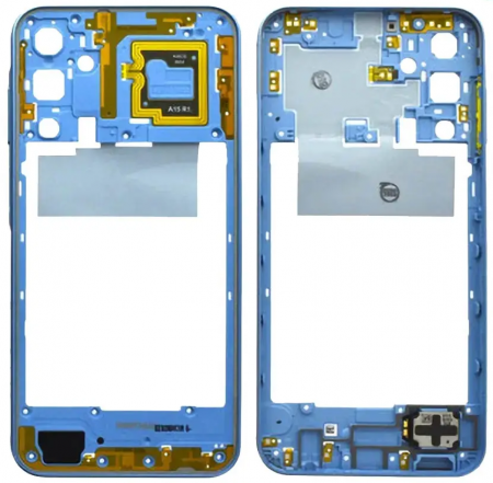 Carcase Mijloc - Carcasa mijloc COMPATIBIL cu SAMSUNG A15 5G / A156 - Albastru