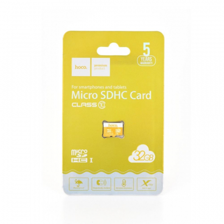 Carduri de memorie - Card de memorie HOCO microSD TF Memorie de mare viteză 32 GB Clasa 10