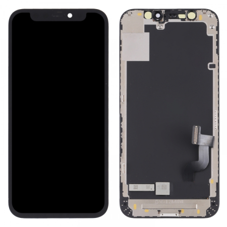 SERIA  12 - Ecran Display COMPATIBIL cu Iphone 12 Mini Hard OLED GX - Black