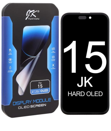 SERIA 15 - Ecran Display COMPATIBIL Cu IPHONE 15 - HARD OLED - JK