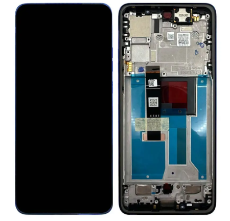 Ecrane Pentru MOTOROLA - Ecran / Display MOTOROLA EDGE 50 Neo Service-Pack cu Rama - BLUE
