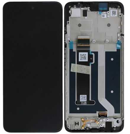 G60 - Ecran Display COMPATIBIL Cu Motorola G45 5G Cu Rama - Negru