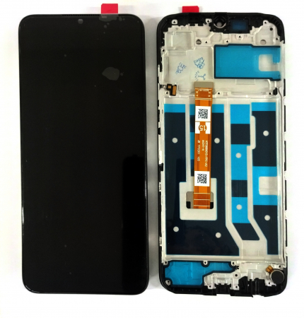 Ecrane Pentru OPPO - Ecran Display COMPATIBIL Cu Oppo A17 Cu Rama - Negru