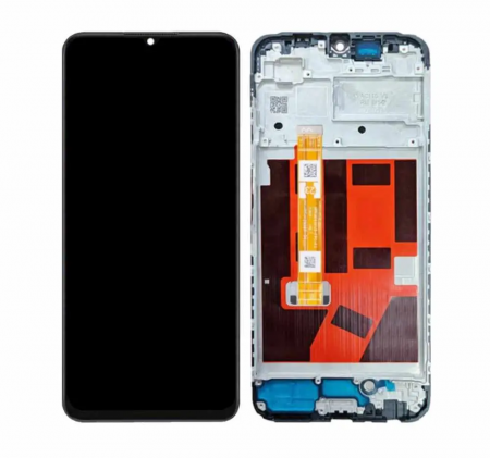 A38 4G - Ecran Display COMPATIBIL Cu OPPO A18 4G / A38 4G Cu Rama - NEGRU