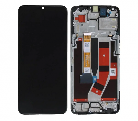 Ecrane Pentru OPPO - Ecran Display COMPATIBIL Cu Oppo A77 5G Cu Rama - Negru