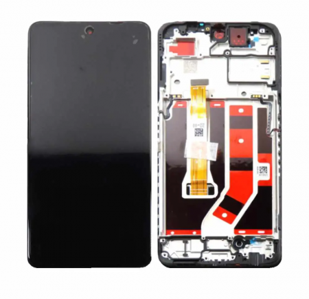 OPPO A98 5G - Ecran Display COMPATIBIL Cu OPPO A98 5G Cu RAMA - NEGRU