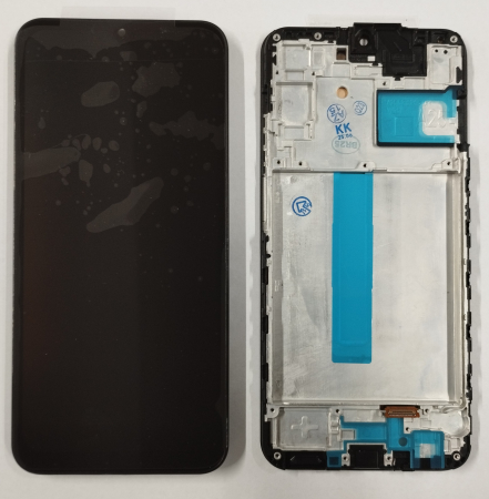 A25 5G  2023 / A256 - Ecran Display COMPATIBIL Cu Samsung A25 5G / A256 Cu Rama NEGRU - OLED