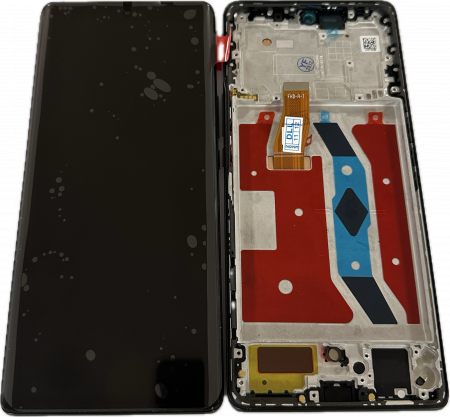 Ecrane COMPATIBILE pentru HUAWEI - Ecran Display Honor Magic 5 Lite / X9A 5G 2023 Compatibil cu Rama - NEGRU RMO-NX3  RMO-NX1