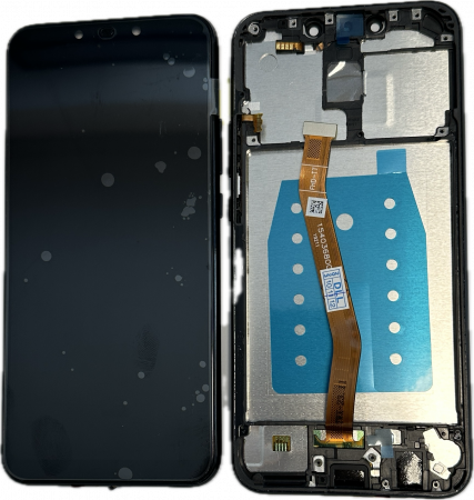 Ecrane COMPATIBILE pentru HUAWEI - Ecran Display HUAWEI Mate 20 Lite cu RAMA Compatibil - NEGRU / BLACK SNE-AL00, SNE-LX1, SNE-LX2, SNE-LX3, INE-LX2
