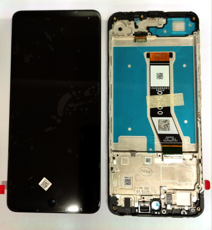 Ecrane Pentru MOTOROLA - Ecran Display MOTOROLA E14 Service Pack Cu Rama - NEGRU