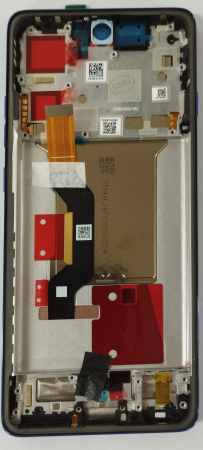 Ecrane Pentru MOTOROLA - Ecran Display Motorola EDGE 60 PRO Service Pack Cu Rama - ALBASTRU