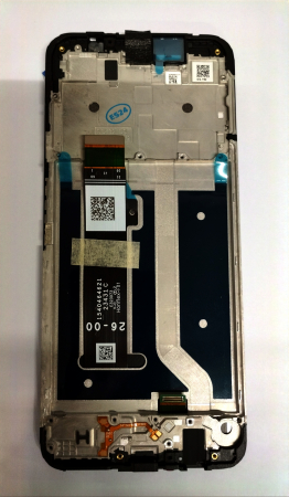 G34 5G - Ecran Display Motorola G34 5G Service Pack Cu Rama - NEGRU