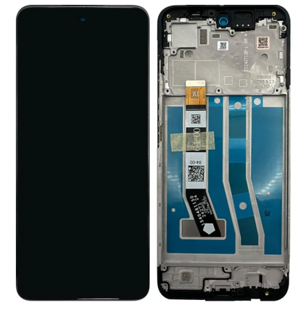 Ecrane Pentru MOTOROLA - Ecran Display MOTOROLA G55 Service Pack Cu Rama - Black