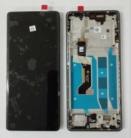 G85 - Ecran Display MOTOROLA G85 Service Pack Cu Rama - GRAY