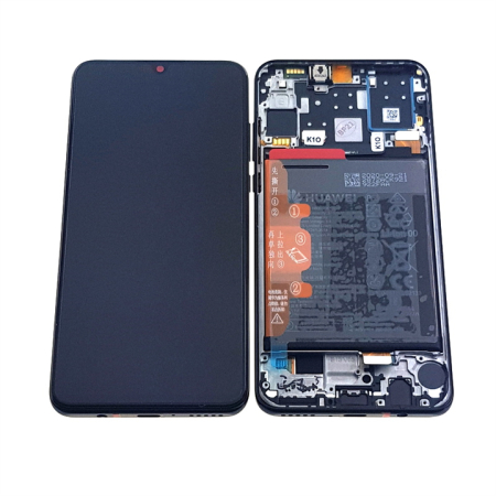 Ecrane COMPATIBILE pentru HUAWEI - Ecran Display P30 Lite 48MP Service-Pack - Negru BLACK MAR-LX1A MAR-L21A