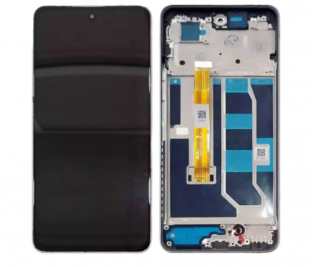 Ecrane Pentru REALME - Ecran Display REALME C67 4G Service Pack cu Rama - NEGRU