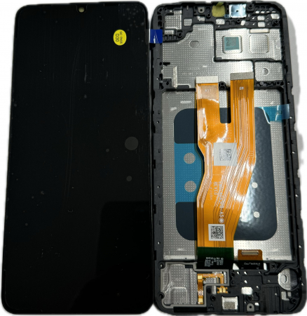 A055 / A05 2023 - Ecran Display COMPATIBIL cu SAMSUNG A05 2023 / A055 Cu Rama - NEGRU