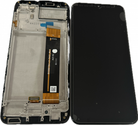 A236 / 23 5G 2022 - Ecran Display COMPATIBIL cu SAMSUNG A236 / A23 5G 2022 Cu Rama - NEGRU