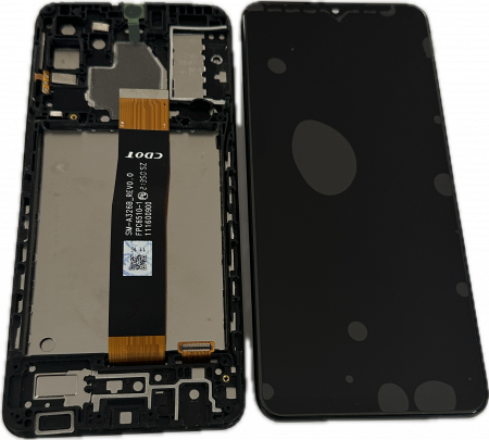 A32 5G / A326 - Ecran Display COMPATIBIL cu Samsung A32 5G 2021 / A326B Cu Rama- NEGRU